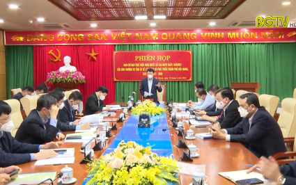Tập trung ho&agrave;n thiện điều chỉnh quy hoạch mở rộng TP Bắc Giang