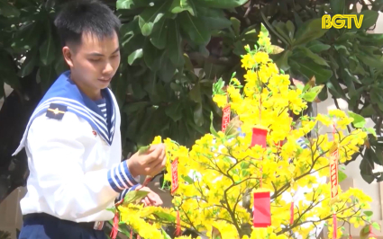 Tết nơi đảo xa - Thắm t&igrave;nh qu&acirc;n d&acirc;n