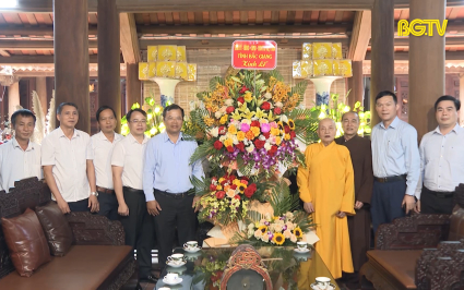Thăm, ch&uacute;c mừng Đại lễ Phật đản