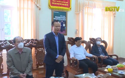 Thăm, ch&uacute;c Tết c&ocirc;ng ty TNHH X&acirc;y dựng T&acirc;n Thịnh