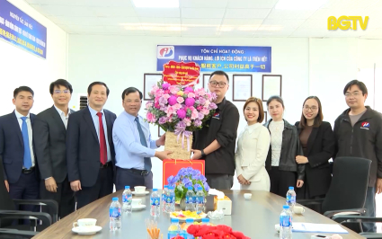Thăm v&agrave; ch&uacute;c Tết doanh nghiệp FDI nh&acirc;n dịp đ&oacute;n năm mới