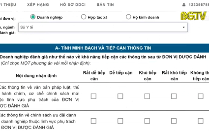 Th&aacute;ng 12/2022 sẽ khảo s&aacute;t DDCI  