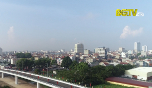 Th&agrave;nh phố Bắc Giang kh&aacute;nh th&agrave;nh cầu vượt đường Xương Giang