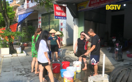 Th&agrave;nh phố Bắc Giang: Người d&acirc;n khốn khổ v&igrave; bị cắt nước sinh hoạt 
