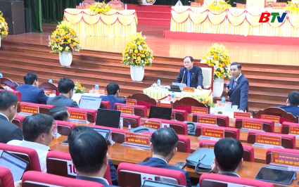 Thảo luận tổ tại kỳ họp thứ T&aacute;m HĐND tỉnh Bắc Ninh kh&oacute;a XIX