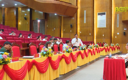 Thảo luận tổ tại kỳ họp thứ bảy, HĐND tỉnh kh&oacute;a XIX