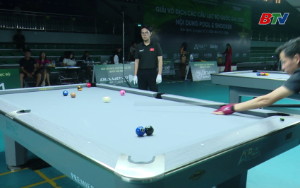 Thể thao v&agrave; sự kiện: Giải V&ocirc; địch c&aacute;c CLB Quốc Gia nội dung Pool, Snooker