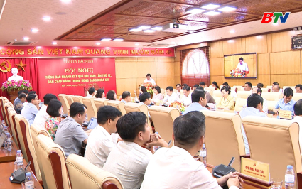 Th&ocirc;ng b&aacute;o nhanh kết quả Hội nghị lần thứ 12 BCH Trung ương Đảng kh&oacute;a XIII