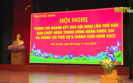 Th&ocirc;ng b&aacute;o nhanh kết quả Hội nghị lần thứ 6, BCH Trung ương Đảng kh&oacute;a XIII