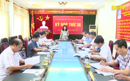 Th&ocirc;ng c&aacute;o b&aacute;o ch&iacute; về Kỳ họp Uỷ ban Kiểm tra 