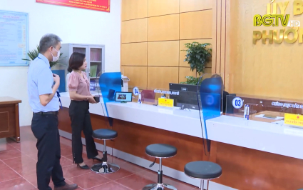 Thống nhất Bộ nhận diện thương hiệu bộ phận "Một cửa" c&aacute;c cấp