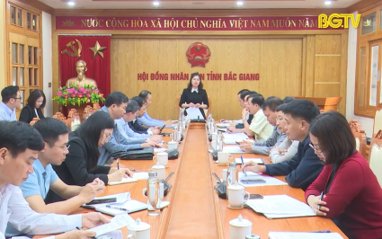 Thống nhất một số nội dung kỳ họp chuy&ecirc;n đề HĐND tỉnh