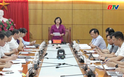 Thống nhất nội dung, chương tr&igrave;nh Kỳ họp thứ 4, HĐND tỉnh kh&oacute;a XIX 