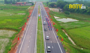 Th&ocirc;ng xe kỹ thuật tuyến đường v&agrave;nh đai th&agrave;nh phố Bắc Giang