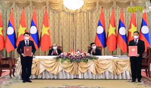 Th&uacute;c đẩy quan hệ hợp t&aacute;c giữa tỉnh Bắc Giang v&agrave; tỉnh Xay Sổm Bun (L&agrave;o)