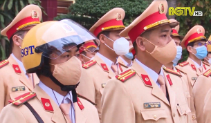 Thực hiện cao điểm đảm bảo trật tự an to&agrave;n giao th&ocirc;ng