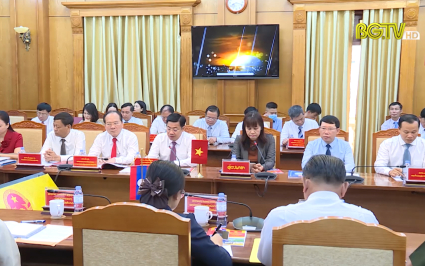 Thực hiện hiệu quả k&yacute; kết thỏa thuận hợp t&aacute;c giữa tỉnh Bắc Giang v&agrave; tỉnh Xay Sổm Bun, L&agrave;o