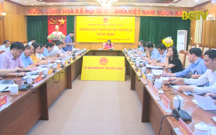 Thường trực HĐND tỉnh họp phi&ecirc;n thường kỳ th&aacute;ng 11 