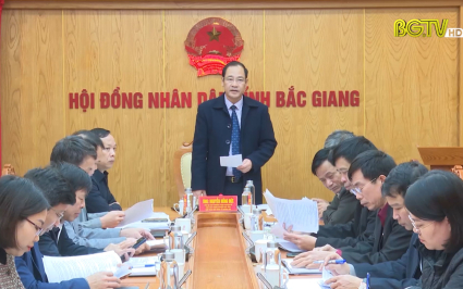 Thường trực HĐND tỉnh nghiệm thu đề t&agrave;i khoa học