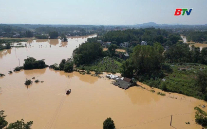 Ti&ecirc;n Lục: 12 th&ocirc;n, gần 1700 hộ d&acirc;n bị c&ocirc; lập 