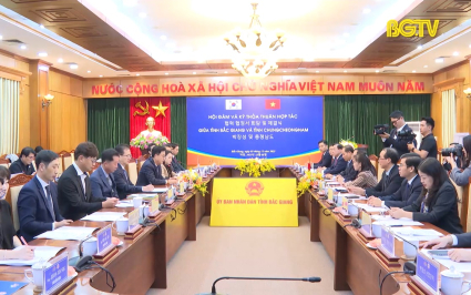 Bắc Giang - Chungcheongnam tăng cường hợp t&aacute;c
