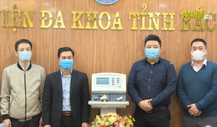 Tiếp nhận hỗ trợ m&aacute;y thở