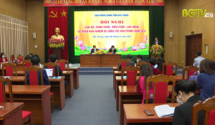 Tiếp tục n&acirc;ng cao chất lượng c&ocirc;ng t&aacute;c phục vụ, c&ocirc;ng t&aacute;c tham mưu, tổng hợp