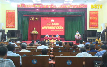 Tiếp x&uacute;c cử tri chuy&ecirc;n đề tại huyện Lục Ngạn v&agrave; Hiệp Ho&agrave;