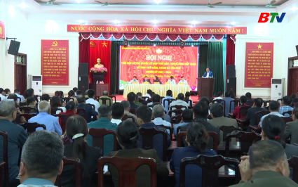 Tiếp x&uacute;c cử tri trước Kỳ họp thứ 7 HĐND tỉnh kho&aacute; XIX 