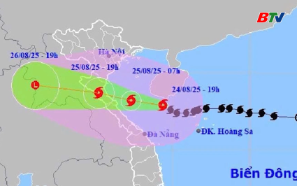 Tin b&atilde;o khẩn cấp (cơn b&atilde;o số 5)