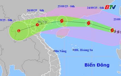Tin b&atilde;o khẩn cấp - Cơn b&atilde;o số 9