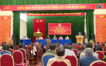 C&aacute;c ứng cử vi&ecirc;n ĐBQH, HĐND tỉnh tiếp x&uacute;c cử tri v&agrave; vận động bầu cử tại c&aacute;c địa phương trong tỉnh
