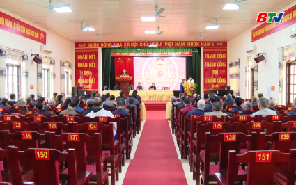Tổ số 7, đo&agrave;n đại biểu HĐND tỉnh Bắc Ninh TXCT tại x&atilde; Trung K&ecirc;nh