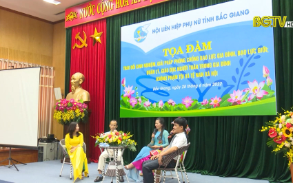 Toạ đ&agrave;m ph&ograve;ng chống bạo lực gia đ&igrave;nh, bạo lực giới 