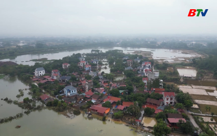 To&agrave;n tỉnh c&ograve;n 9 th&ocirc;n, tổ d&acirc;n phố ở 3 x&atilde;, phường với 954 hộ d&acirc;n bị ngập