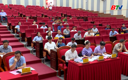 Tổng duyệt chương tr&igrave;nh Đại hội điểm Đảng bộ phường Quế V&otilde;