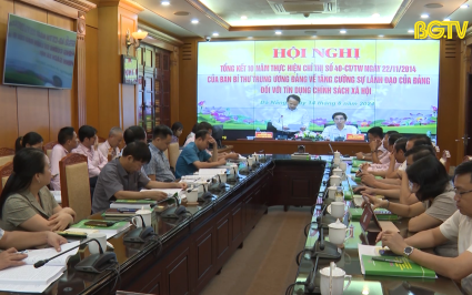 Tổng kết 10 năm thực hiện Chỉ thị 40 của Ban B&iacute; thư 