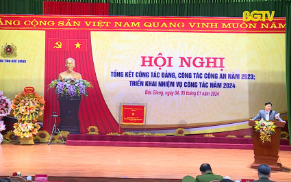 Tổng kết c&ocirc;ng t&aacute;c C&ocirc;ng an năm 2023 v&agrave; triển khai nhiệm vụ năm 2024 