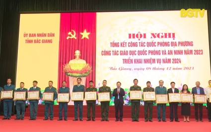 Tập trung ho&agrave;n th&agrave;nh nhiệm vụ quốc ph&ograve;ng địa phương 2024