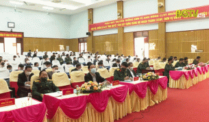 Tổng kết c&ocirc;ng t&aacute;c quốc ph&ograve;ng địa phương, gi&aacute;o dục quốc ph&ograve;ng v&agrave; an ninh năm 2021