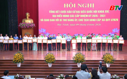 Tổng kết cuộc bầu cử đại biểu Quốc hội kh&oacute;a XVI, đại biểu HĐND c&aacute;c cấp nhiệm kỳ 2026 - 2031