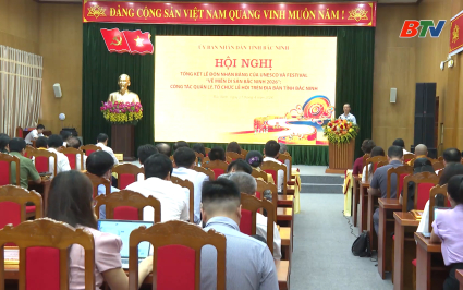 Tổng kết lễ đ&oacute;n nhận bằng của Unesco ghi danh v&agrave; Festival "Về miền di sản Bắc Ninh 2026"