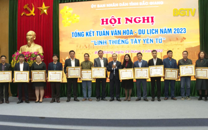 Tổng kết Tuần Văn ho&aacute; - Du lịch tỉnh Bắc Giang năm 2023