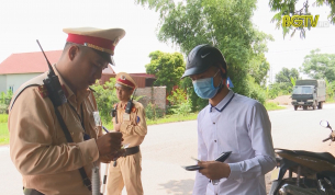 Tổng kiểm so&aacute;t phương tiện: Lạng Giang tăng cường xử l&yacute; vi phạm tốc độ