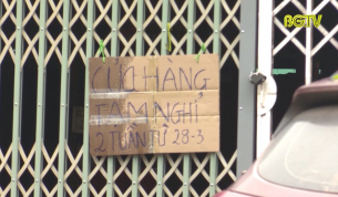 TP Bắc Giang: C&aacute;c cửa h&agrave;ng kh&ocirc;ng thiết yếu đồng loạt dừng hoạt động