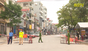 TP Bắc Giang diễn tập phong tỏa c&aacute;ch ly ph&ograve;ng chống Covid-19