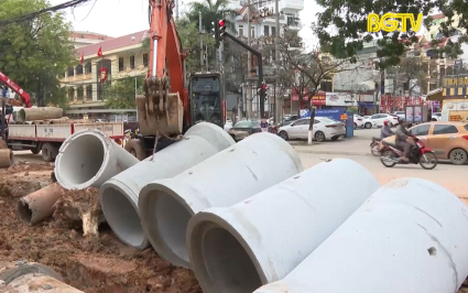 TP Bắc Giang: Ho&agrave;n th&agrave;nh n&acirc;ng cấp đường Nguyễn Văn Cừ trong th&aacute;ng 6