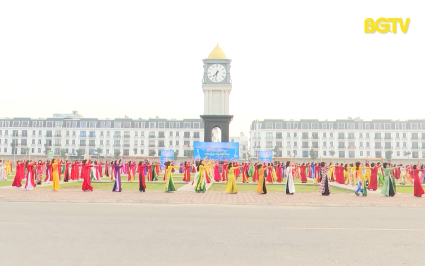 TP Bắc Giang hưởng ứng tuần lễ &aacute;o d&agrave;i năm 2023