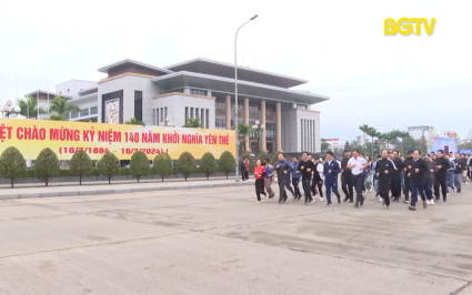 TP. Bắc Giang: Ph&aacute;t động ng&agrave;y chạy Olympic 