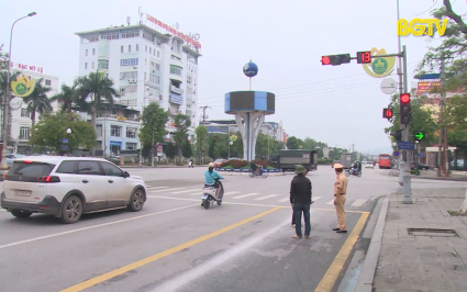 TP. Bắc Giang: Sơn vạch mắt v&otilde;ng tại 12 vị tr&iacute; ng&atilde; tư 